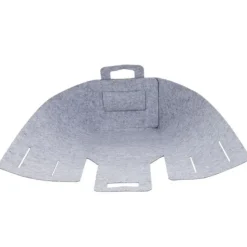 Panier de Rangement Feutre Pliable 50cm Gris