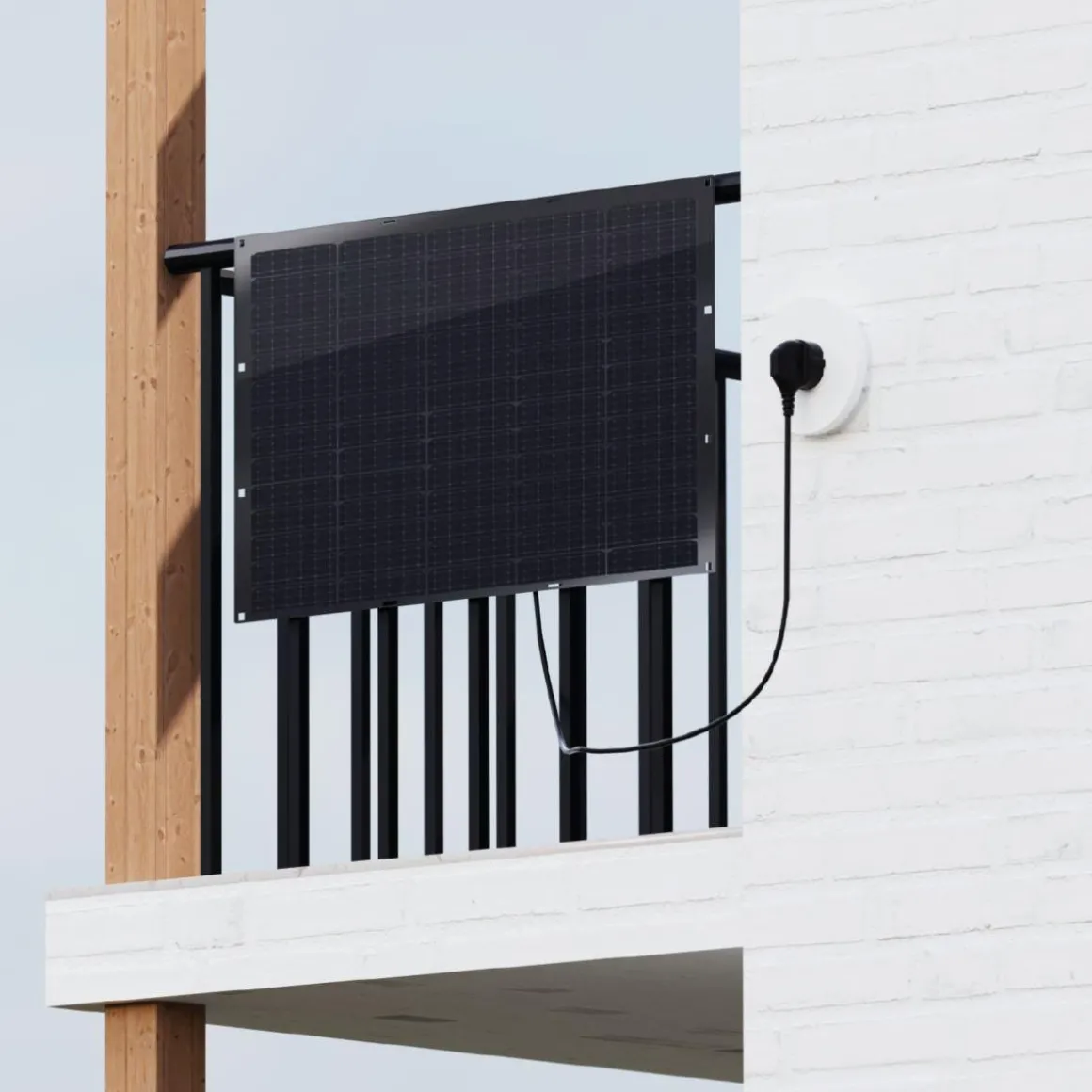 Panneau solaire Kit 2x200W flexi+Micro-Ond.400W+support