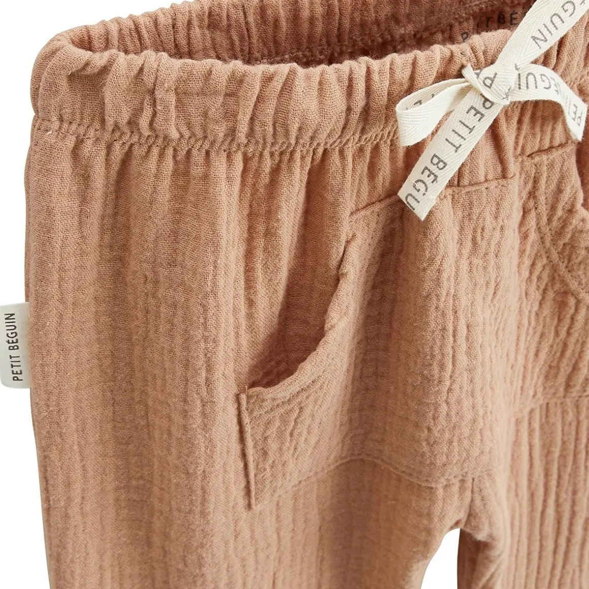 Pantalon enfant en gaze de coton Petit Envahisseur