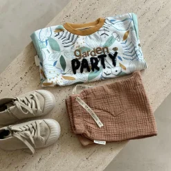 Pantalon enfant en gaze de coton Petit Envahisseur