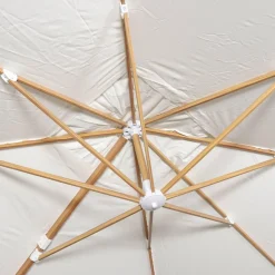 Parasol déporté rectangulaire 3x4m - Wimereux - Parasol excentré inclinable dans 5 positions, rotatif à 360° + Dalles à lester 50x50cm