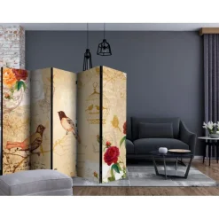 Paravent 5 Volets Bonjour 172x225cm