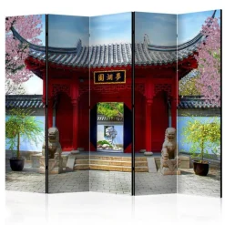 Paravent 5 Volets Chinese Botanical Garden of Montreal 172x225cm