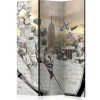 Paravent 3 Volets City Behind the Wall 135x172cm