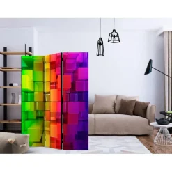 Paravent 3 Volets Colour Jigsaw 135x172cm