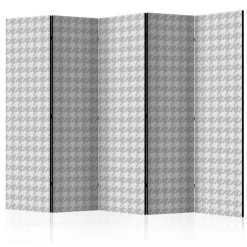 Paravent 5 Volets Dogtooth Check 172x225cm