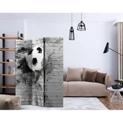 Paravent 3 Volets Dynamic Football 135x172cm