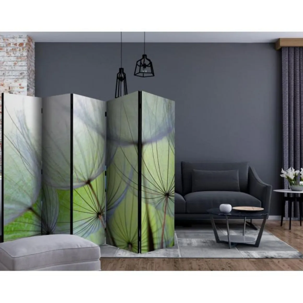 Paravent 5 Volets Fleeting Moments II 172x225cm