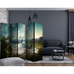 Paravent 5 Volets Flight Over the Lake 172x225cm