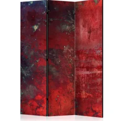 Paravent 3 Volets Red Concrete 135x172cm