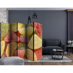 Paravent 5 Volets Tasty Fruit Jellies 172x225cm