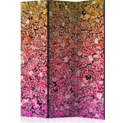 Paravent 3 Volets The Language of Butterflies 135x172cm