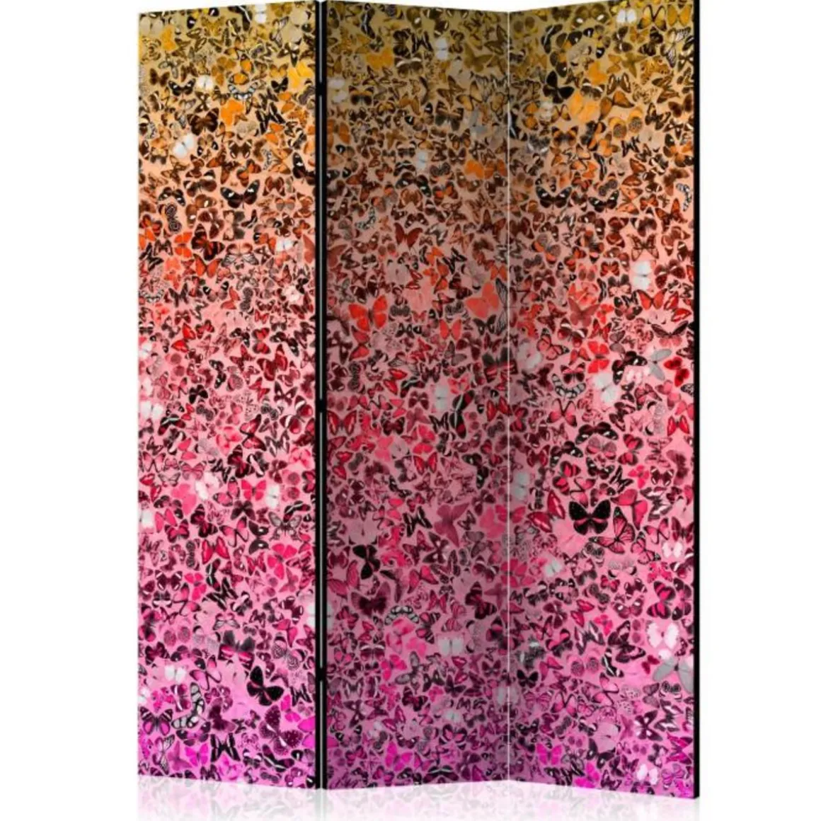 Paravent 3 Volets The Language of Butterflies 135x172cm