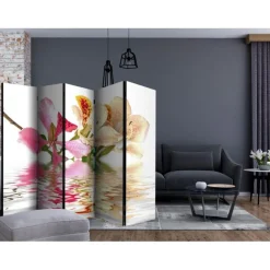 Paravent 5 Volets Tropical Flowers Orchid Tree Bauhinia 172x225cm