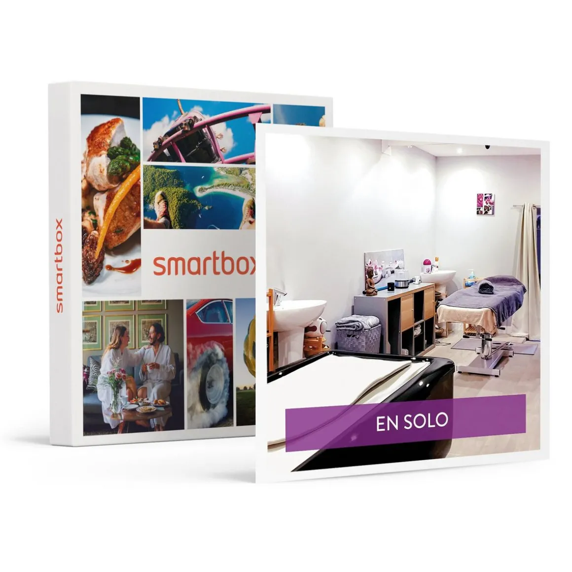 Parenthèse bien-être d'1h : modelage du dos et séance de Thermospa près de Nancy - Coffret Cadeau Bien-être