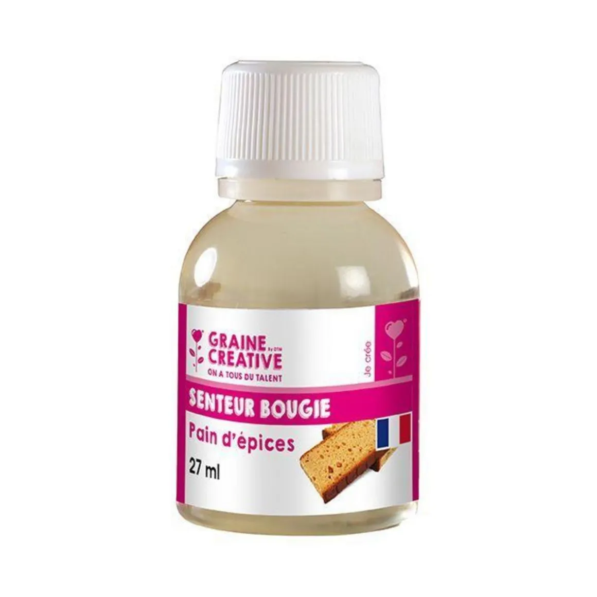 Parfum pour bougies 27 ml - Senteur pain d'épices