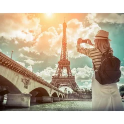 Paris romantique : Tour Eiffel et croisière pour 2 - Coffret Cadeau Sport & Aventure