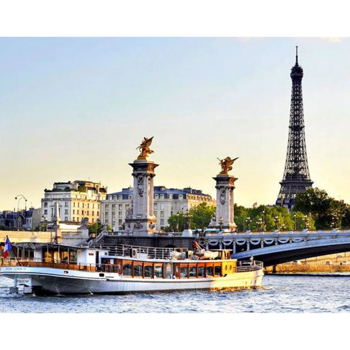 Paris romantique : Tour Eiffel et croisière pour 2 - Coffret Cadeau Sport & Aventure
