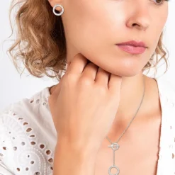 Parure collier et boucles d'oreilles par SC Crystal