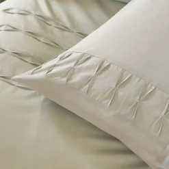 Parure de drap brodée en coton 57 fils FLOCON