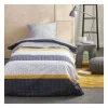 Parure de lit 1 personne - TODAY - Sunshine 16.4 - 140 x 200 cm - 100% Coton imprimé