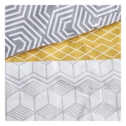 Parure de lit 1 personne - TODAY - Sunshine 16.4 - 140 x 200 cm - 100% Coton imprimé