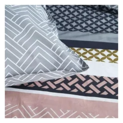 Parure de lit 2 personnes - TODAY - Sunshine 15.9 - 220 x 240 cm - 100% Coton imprimé