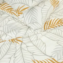 Parure de lit 2 personnes imprimé végétal