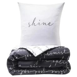 Parure de lit 2 personnes en microfibre