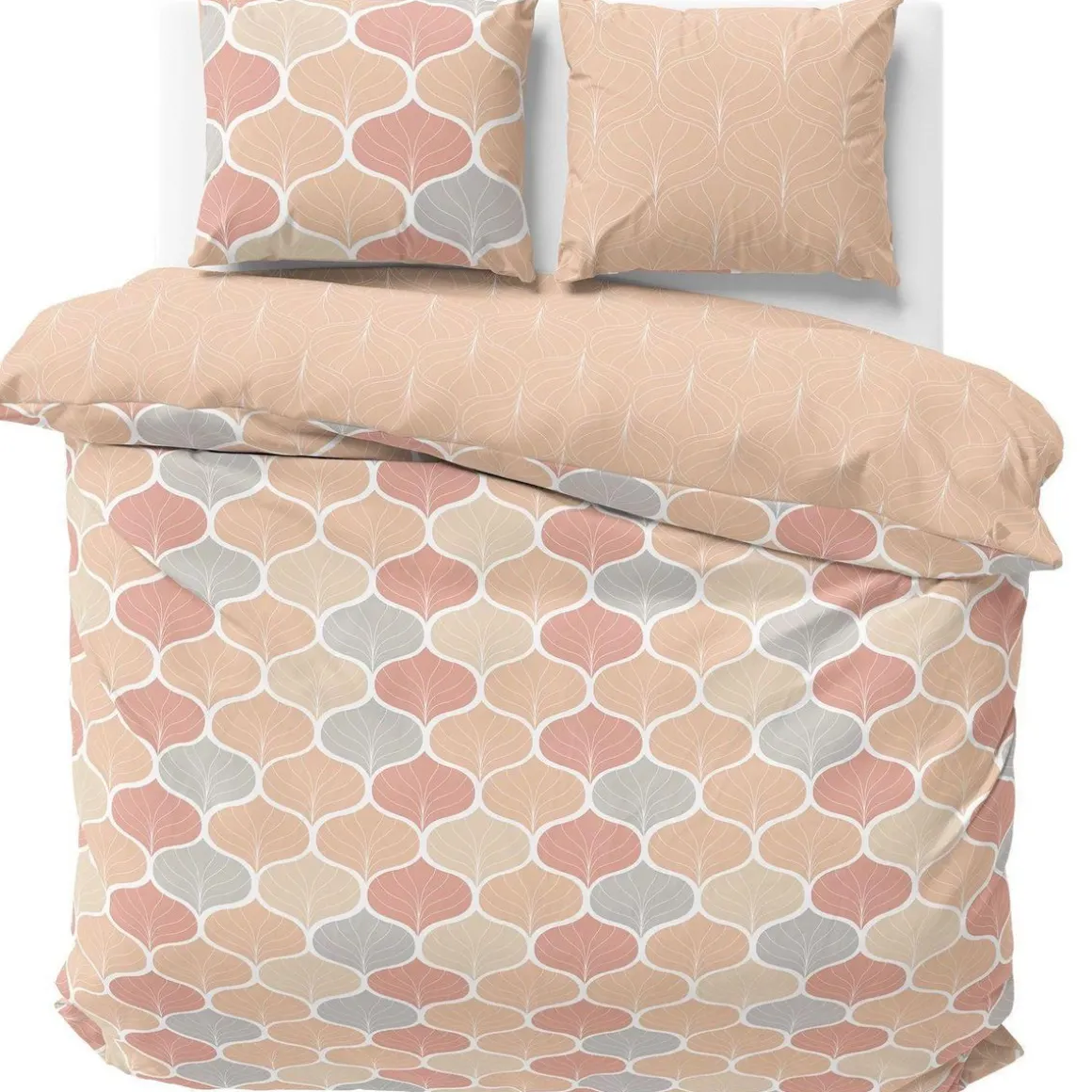 Parure de lit Alameda - Microfibre 72 g/m² - 220 x 240 cm - Nude