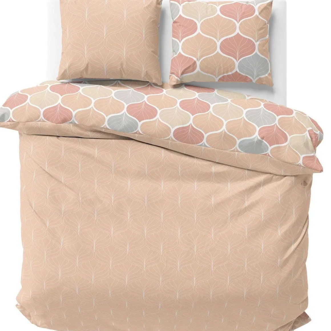 Parure de lit Alameda - Microfibre 72 g/m² - 220 x 240 cm - Nude