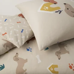 Parure de lit enfant en coton 57 fils imprimé