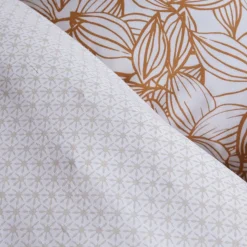 Parure housse de couette en coton 52 fils Bio SYMPHONIE