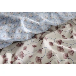 Parure housse de couette en polycoton 52 fils + drap housse offert SLALOM