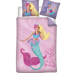 Parure Housse de couette enfant en coton BARBIE