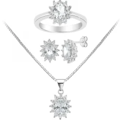 Parure SC Crystal ornée de Zirconium