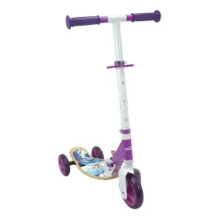 Patinette - SMOBY - FROZEN - 3 roues silencieuses - Guidon réglable - Bois et métal