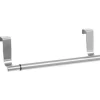 Patère de Placard Inox Extensible 41cm Argent