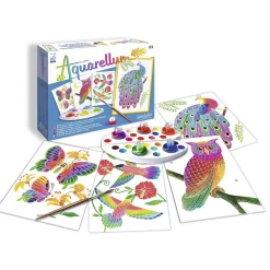 Peinture Aquarellum junior dans le Parc