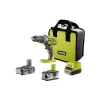 Perceuse-visseuse 2 vitesses RYOBI 18V ONEPLUS - 2 Batteries LithiumPlus 4,0 Ah et 1,5Ah - 1 charge