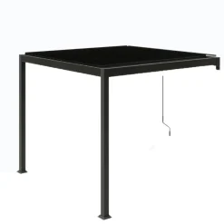 Pergola bioclimatique adossée 3x3 m AGADIR