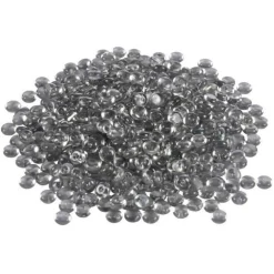 Perles de Pluie Décoratives Translucide 110g Gris