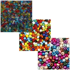 Perles de rocaille Ø 4 mm - 390 g