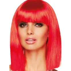 Perruque - Dance - Rouge Néon