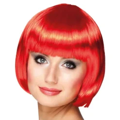 Perruque Cabaret Carré Rouge