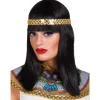 Perruque Cléopatre Avec Bandeau - Femme