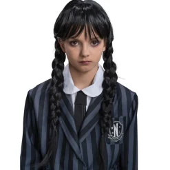 Perruque Mercredi Addams - Fille