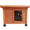 @Pet Maison d'exterieur pour chats 57x45x43 cm Bois Marron