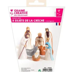Petits moules à plâtre en latex - Santons de la crèche