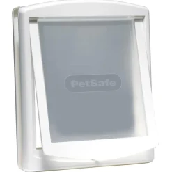 PetSafe Porte pr chiens a 2 voies 760 Large 35,6x30,5 cm Blanc